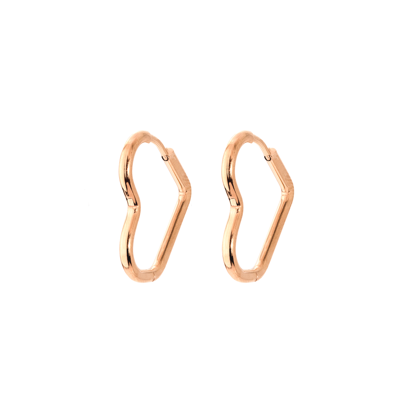 Heartily Hoops Baby Rose Gold