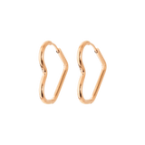 Heartily Hoops Small Rose Gold