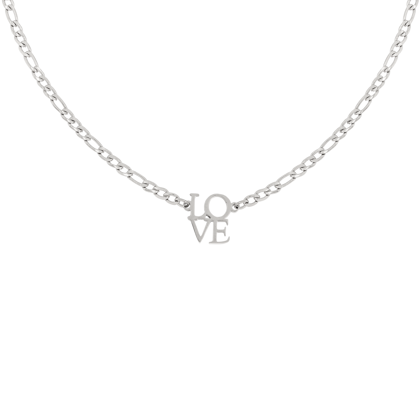 Lots of Love Necklace Silver