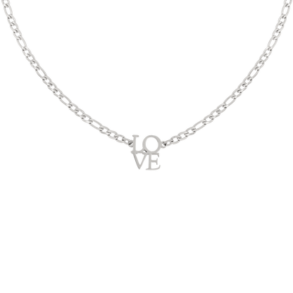 Lots of Love Necklace Silver