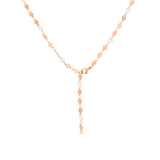 Lovingly Visavie Necklace Rose Gold