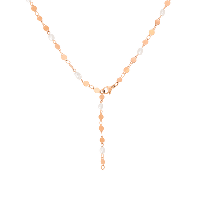 Lovingly Visavie Necklace Rose Gold