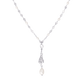 Lovingly Visavie Necklace Set Silver