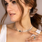 Radiant Emerald Necklace Silver