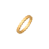 Small Circles Ring Gold