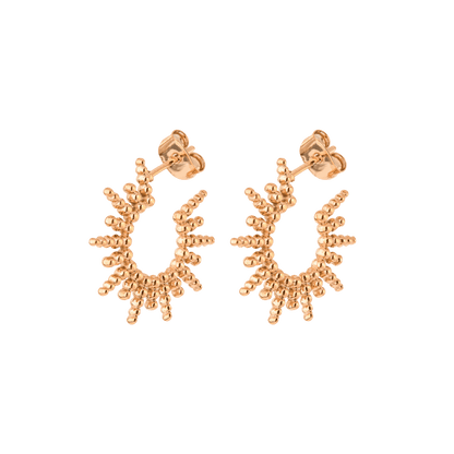 Sunshine Emelie Earrings Rose Gold