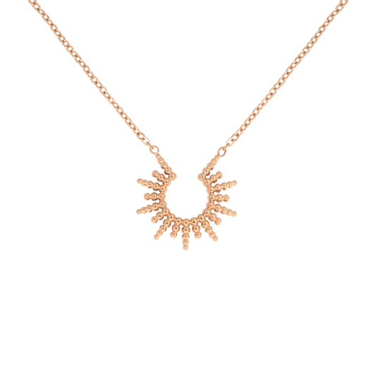 Sunshine Sister Necklace Rose Gold