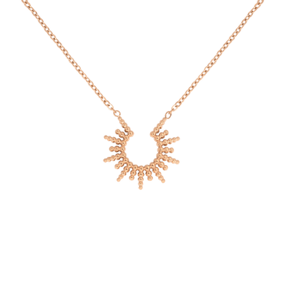 Sunshine Sister Necklace Rose Gold