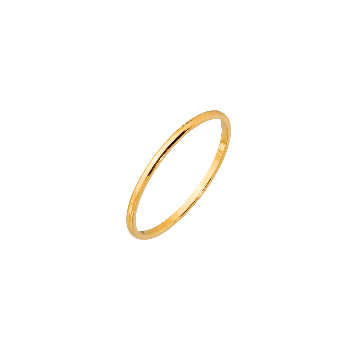 Fine Line Ring Gold