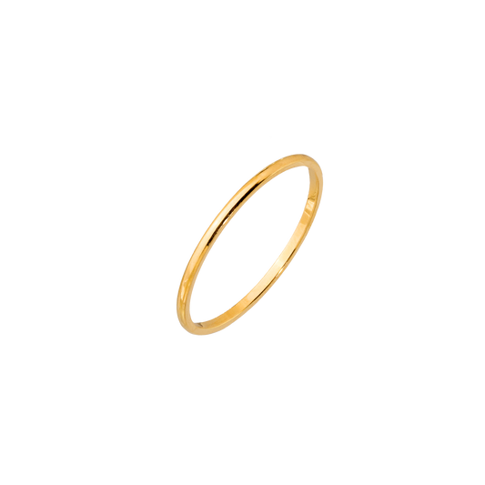 Fine Line Ring Gold