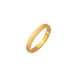 Cute Pattern Ring Gold