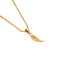 Angel Wing Necklace Gold