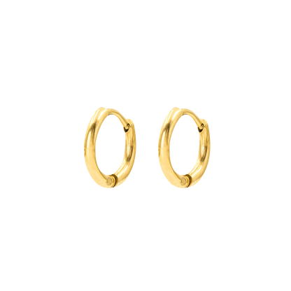 Slim Hoops Baby Gold