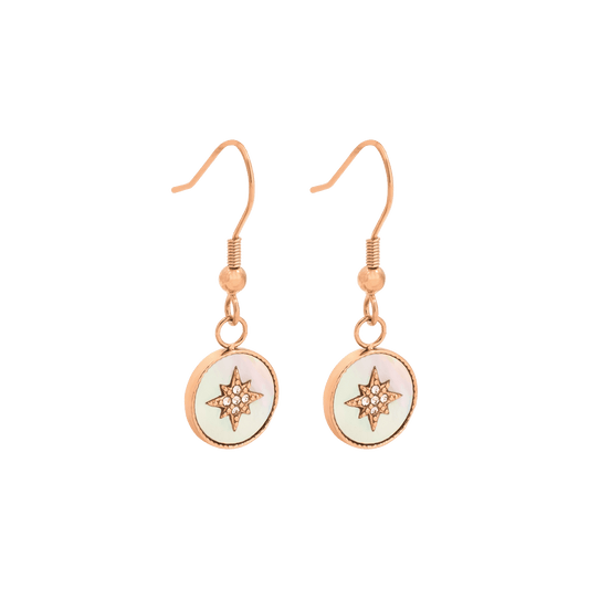 Inspiring Imelda Earrings Rose Gold