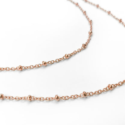 Alimera Necklace Rose Gold