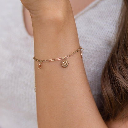 Esmeralda Bracelet Rose Gold