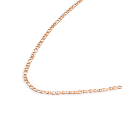 Figaro Necklace Rose Gold 45cm