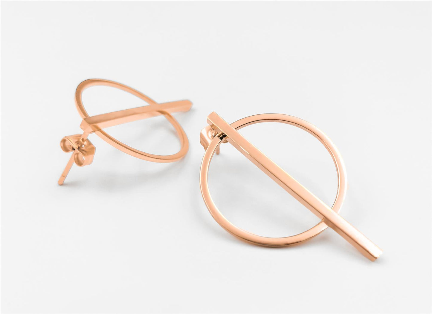 Luana Earrings Rose Gold