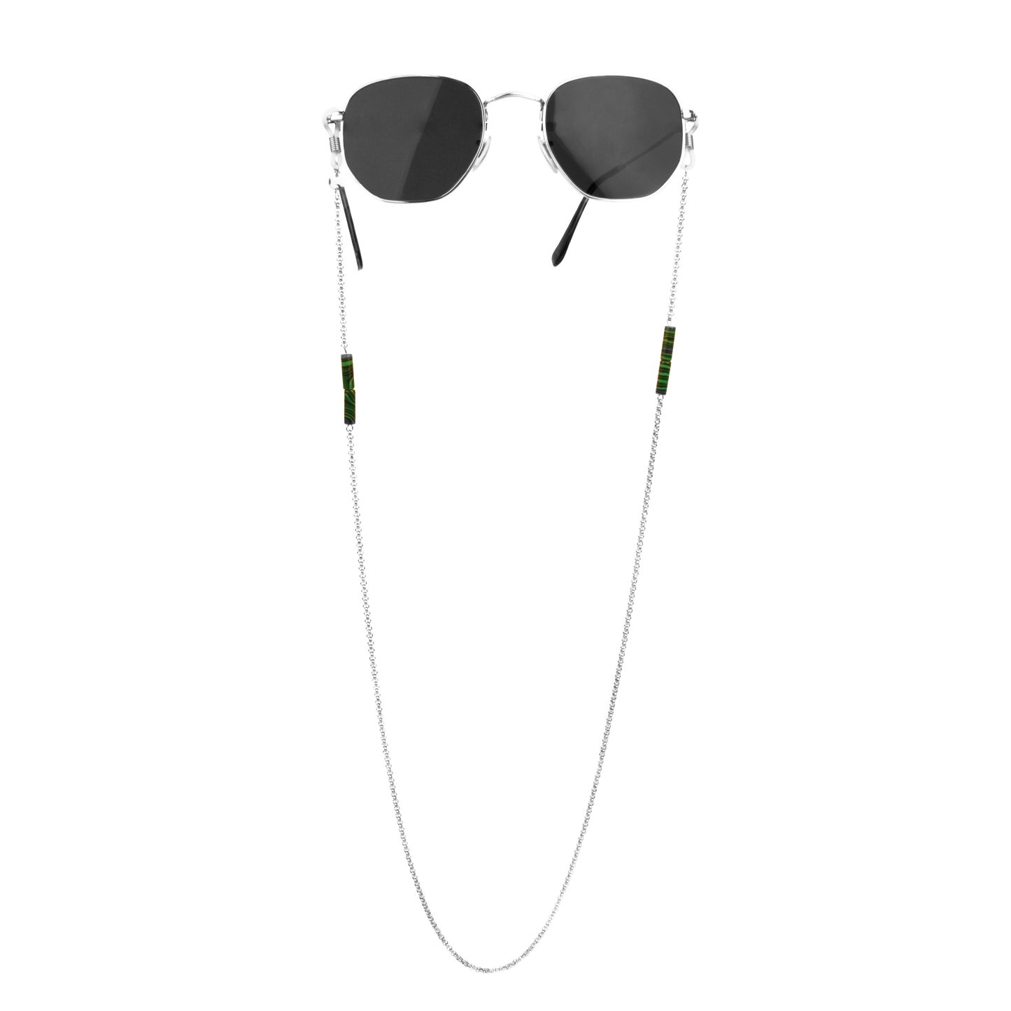 Palmera Sunglasses Chain Silver