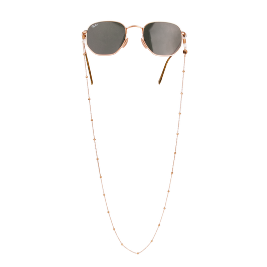 Playa Sunglasses Chain Rose Gold