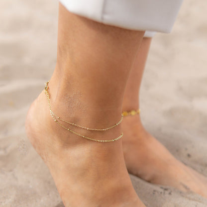 Puebla Anklet Gold