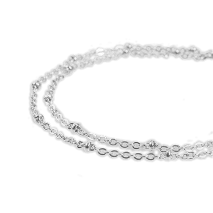 Puebla Anklet Silver