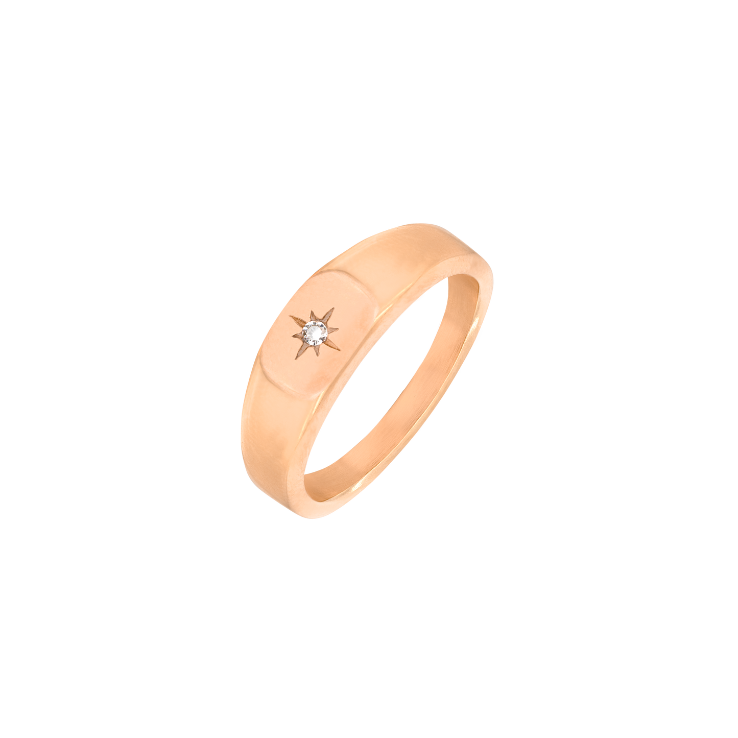 Shiny Conny Ring Rose Gold