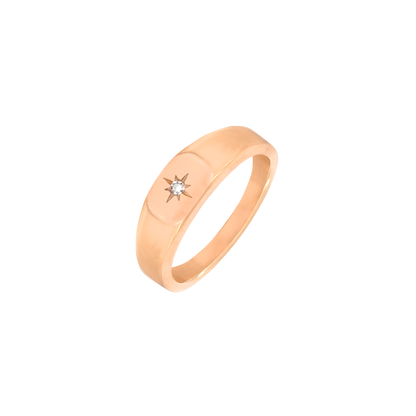 Shiny Conny Ring Rose Gold