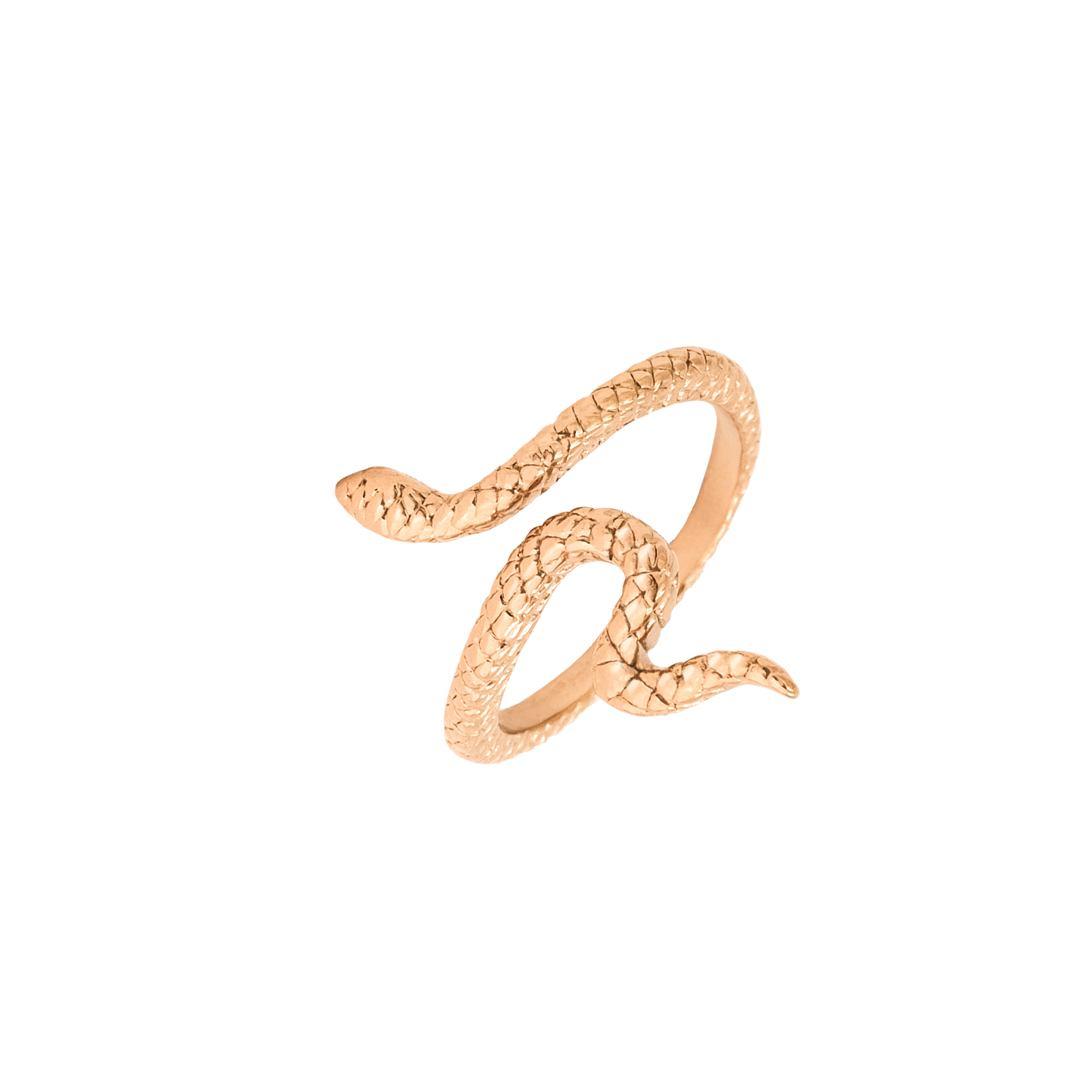 Lola Selflove Snake Ring Rose Gold