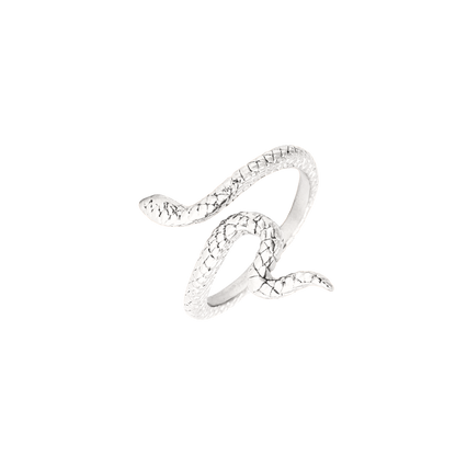 Lola Selflove Snake Ring Silver