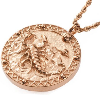 Scorpio Necklace Rose Gold